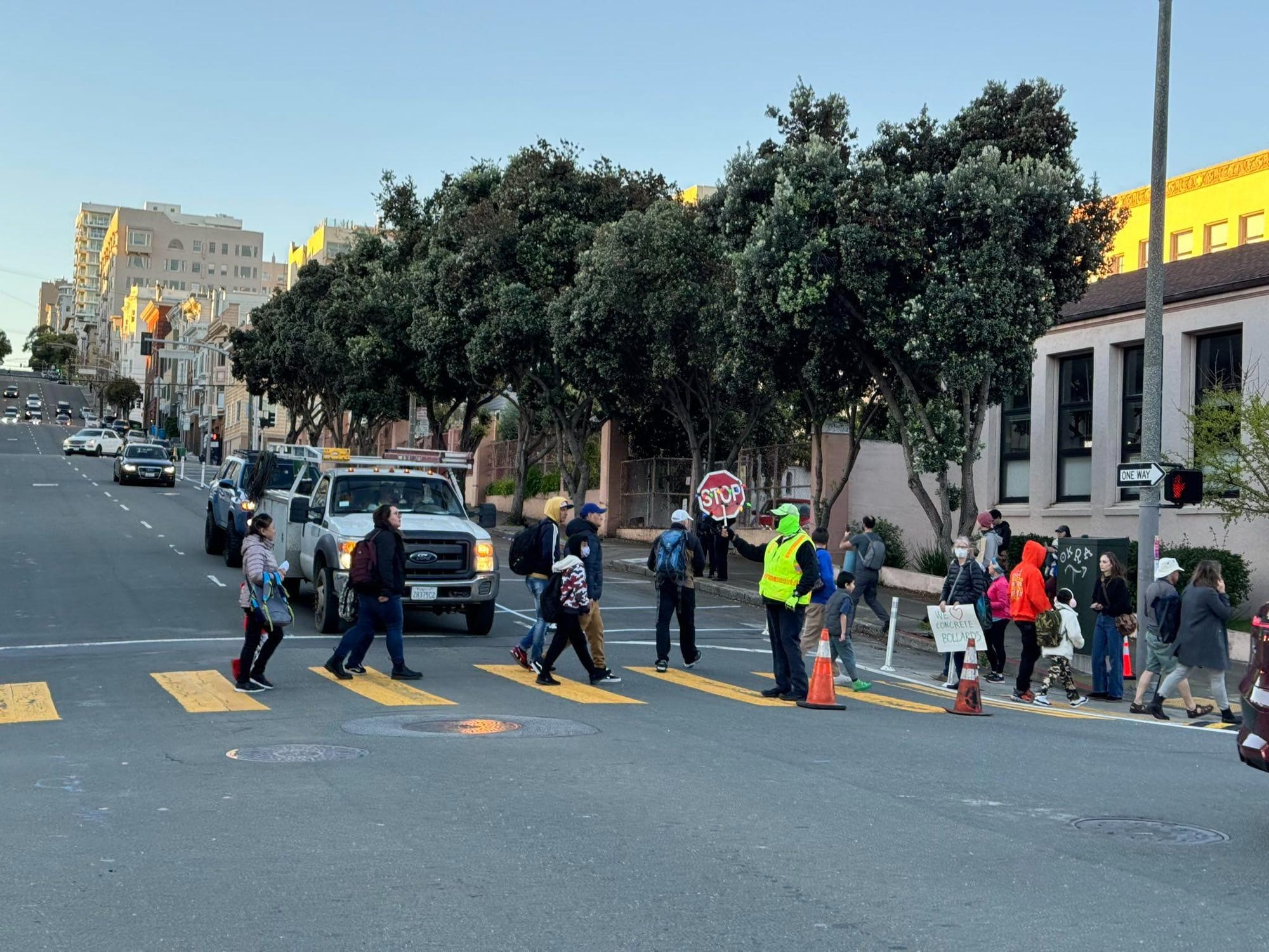 Community Installed Road Diet on Franklin