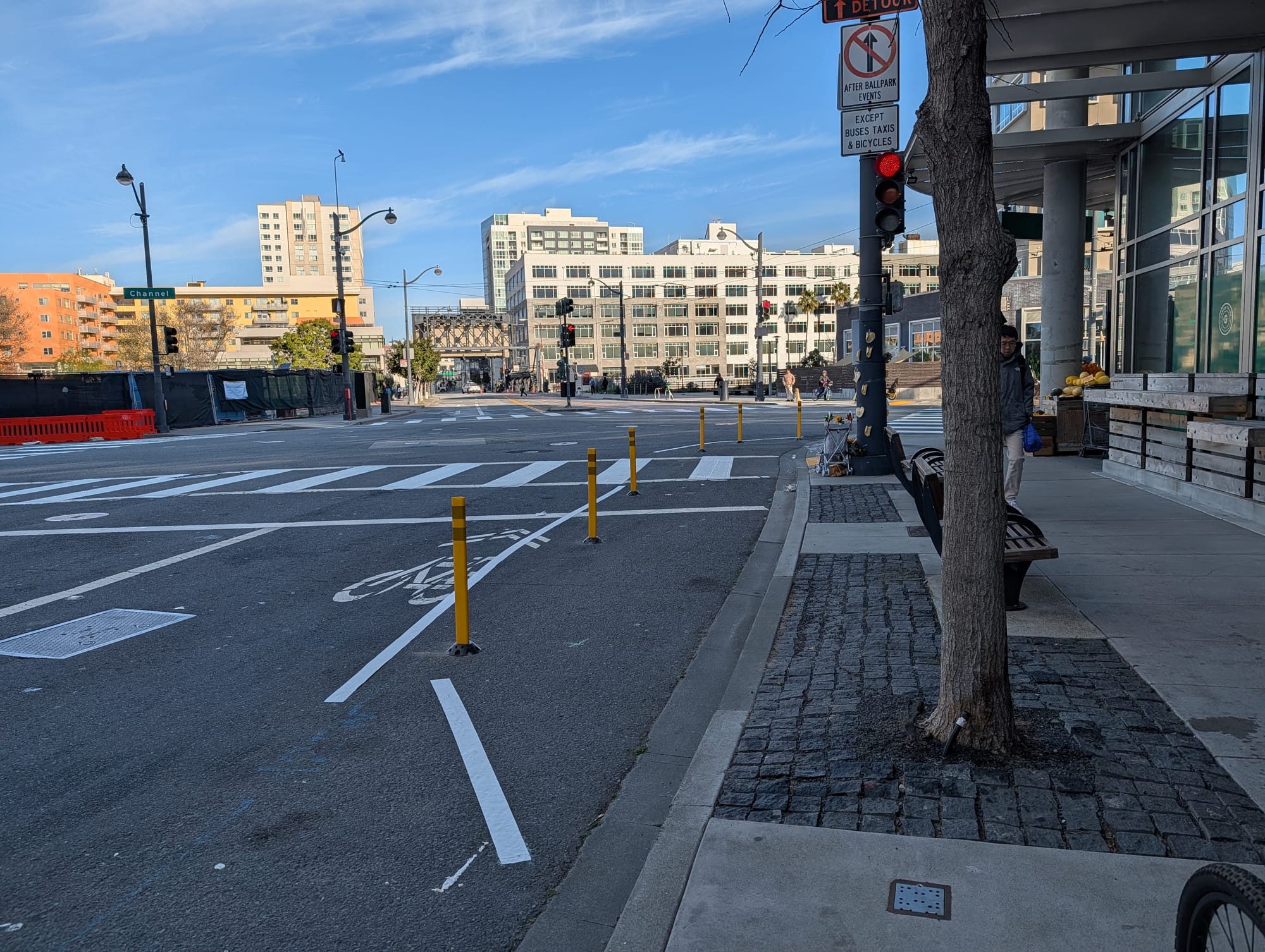 Community installs safety improvements at 4th and Channel St