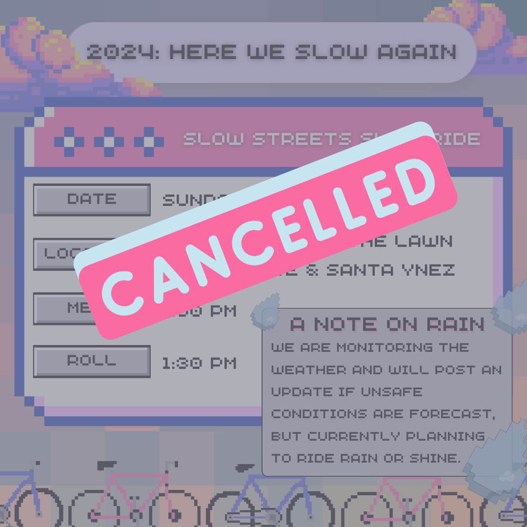 2024: Here We Slow Again "Cancelled"
